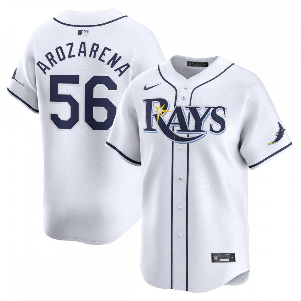 Randy Arozarena Tampa Bay Rays Youth Home Limited Player Jersey - White-Pro Kit Vault | Brand New 26/27 Sports Jerseys